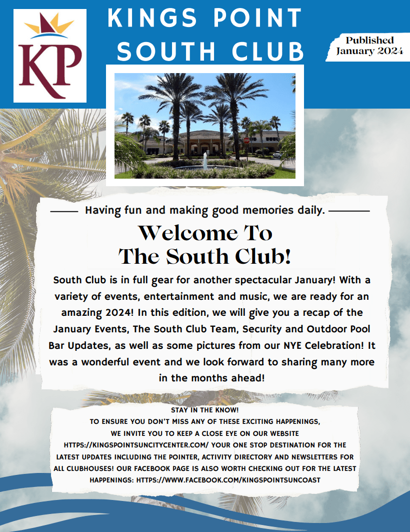 Community News Kings Point Sun City Center An Active Adult Community
